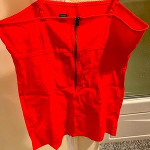 Dusty peach form fitting dress